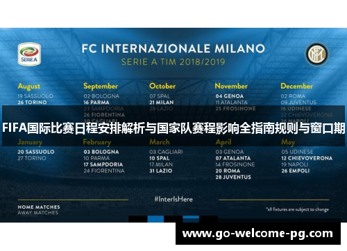 FIFA国际比赛日程安排解析与国家队赛程影响全指南规则与窗口期 FIFA国际比赛日程安排解析与国家队赛程影响全指南规则与窗口期
